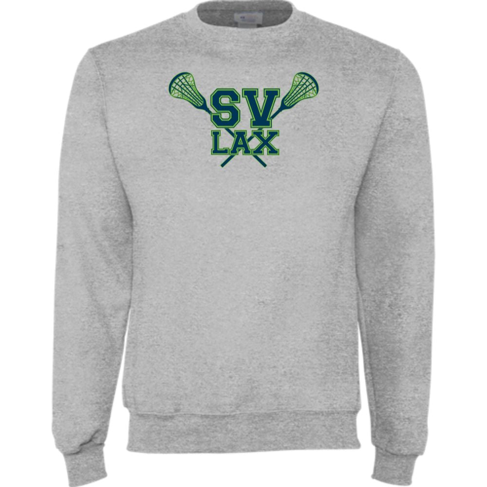 SVGYL - Adult Champion Powerblend Crewneck Sweatshirt - Light Steel