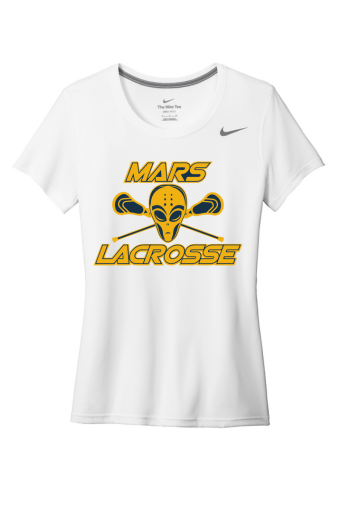 MYLA Nike Women's Team rLegend Tee (Navy and White)