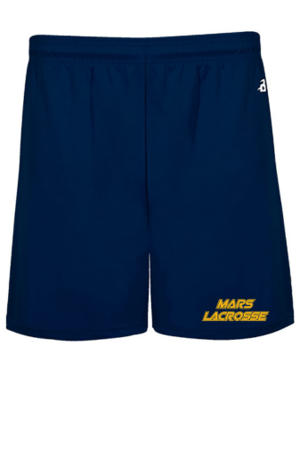 MYLA Youth 4" Pocketed Shorts (Navy and White)