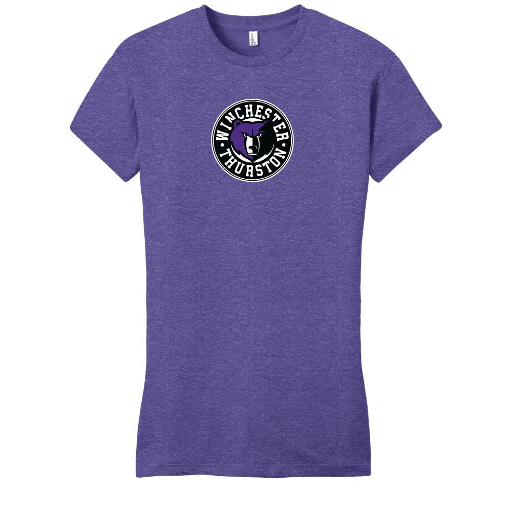 WT Women's Lacrosse Soft T-Shirt - Heathered Purple