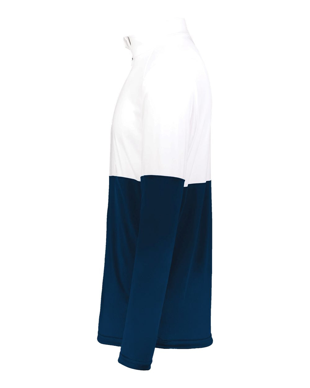 MYLA - Men's Team Quarter-Zip Pullover - White/Navy