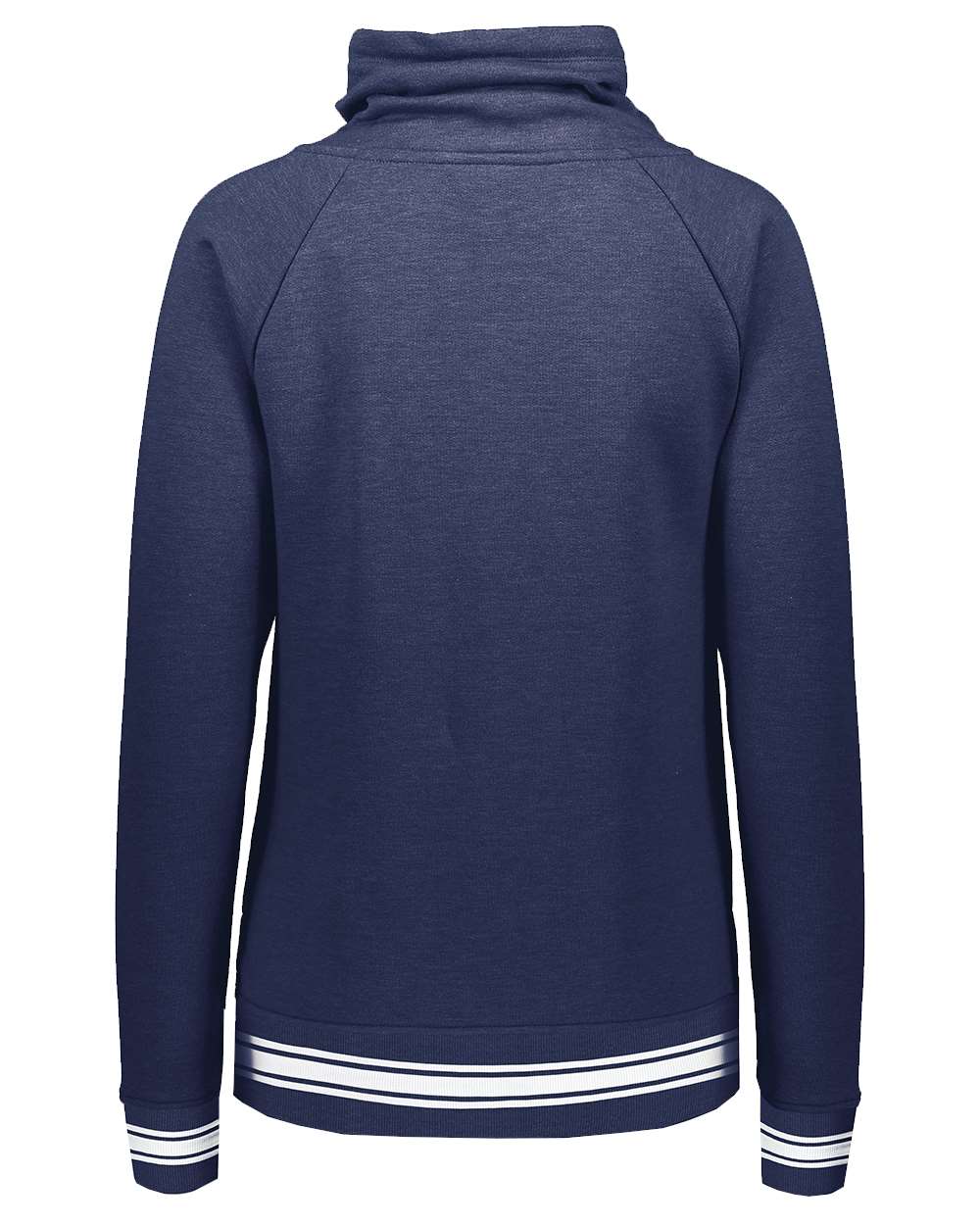 MYLA - Women's Fleece Funnel Neck Sweatshirt - Navy