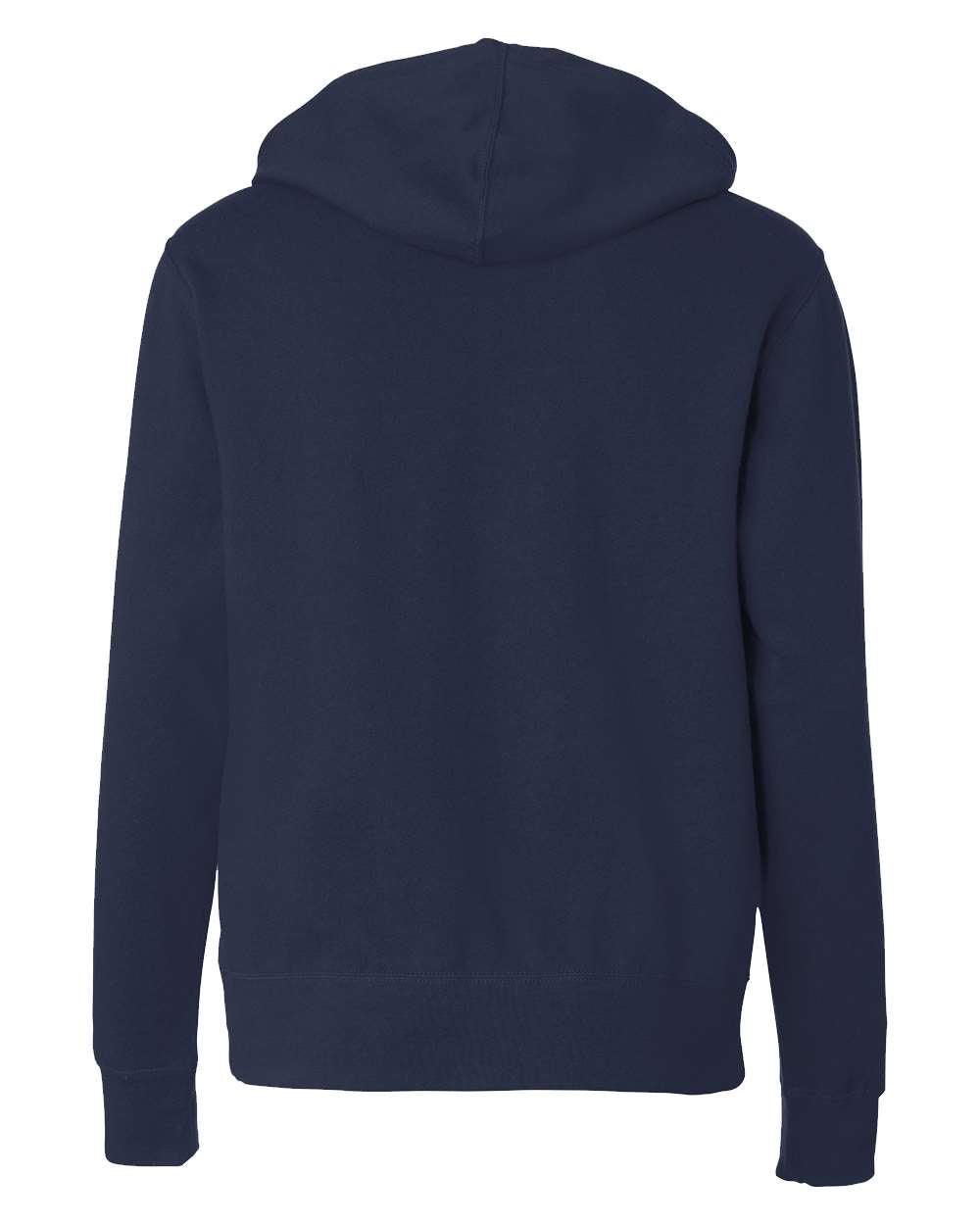 MYLA - Lightweight Full-Zip Hooded Sweatshirt - Navy