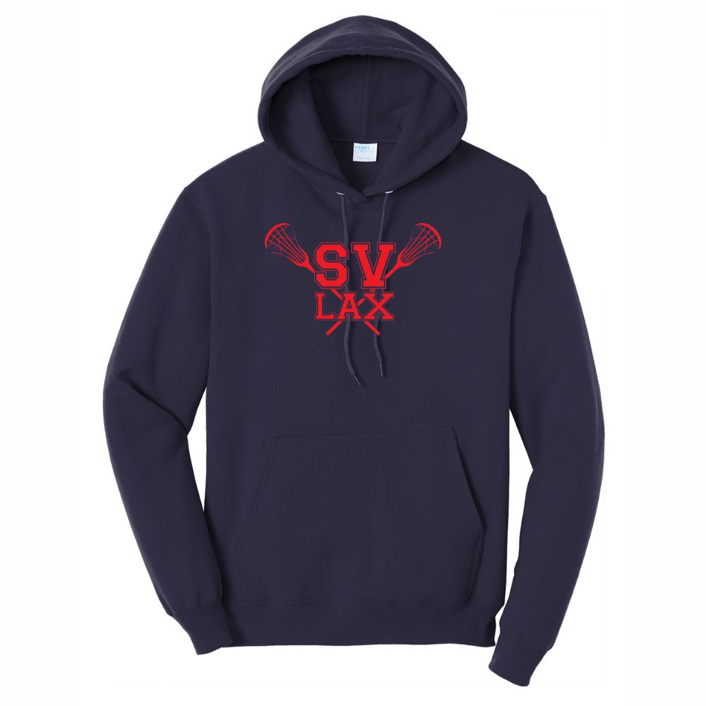 SVBYL - Adult Core Fleece Pullover Hooded Sweatshirt - Navy