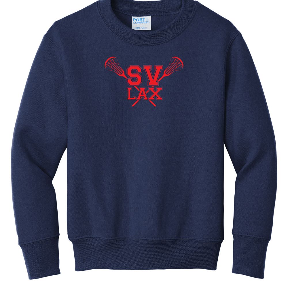SVBYL - Youth Core Fleece Crewneck Sweatshirt - Navy