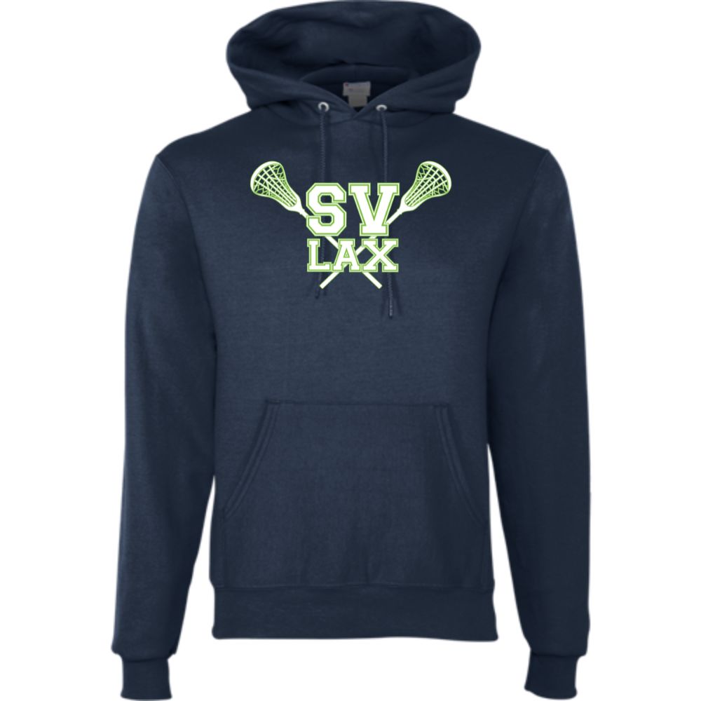 SVGYL - Adult Champion Powerblend Hooded Sweatshirt - Navy