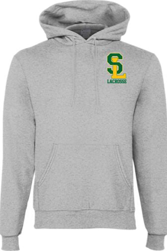 SLS Adult Champion - Powerblend Hooded Sweatshirt - Light Steel