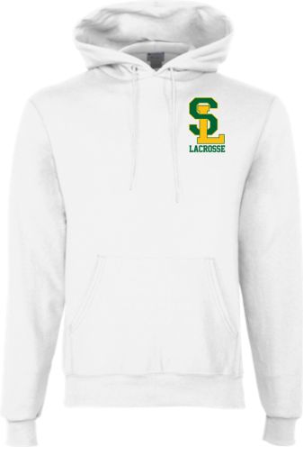 SLS Adult Champion - Powerblend Hooded Sweatshirt - White