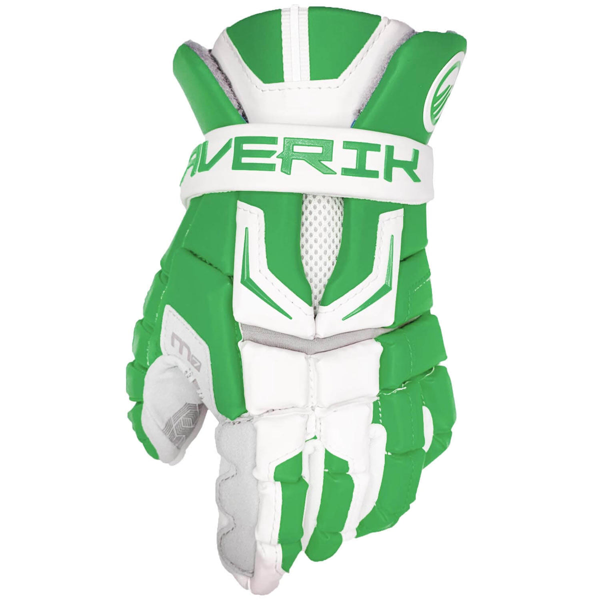 Maverik M7 Limited Edition Color Lacrosse Gloves Kelly Green | Top String Lacrosse