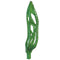 ECD Dyed Weapon X Lacrosse Head - Green - Top String Lacrosse
