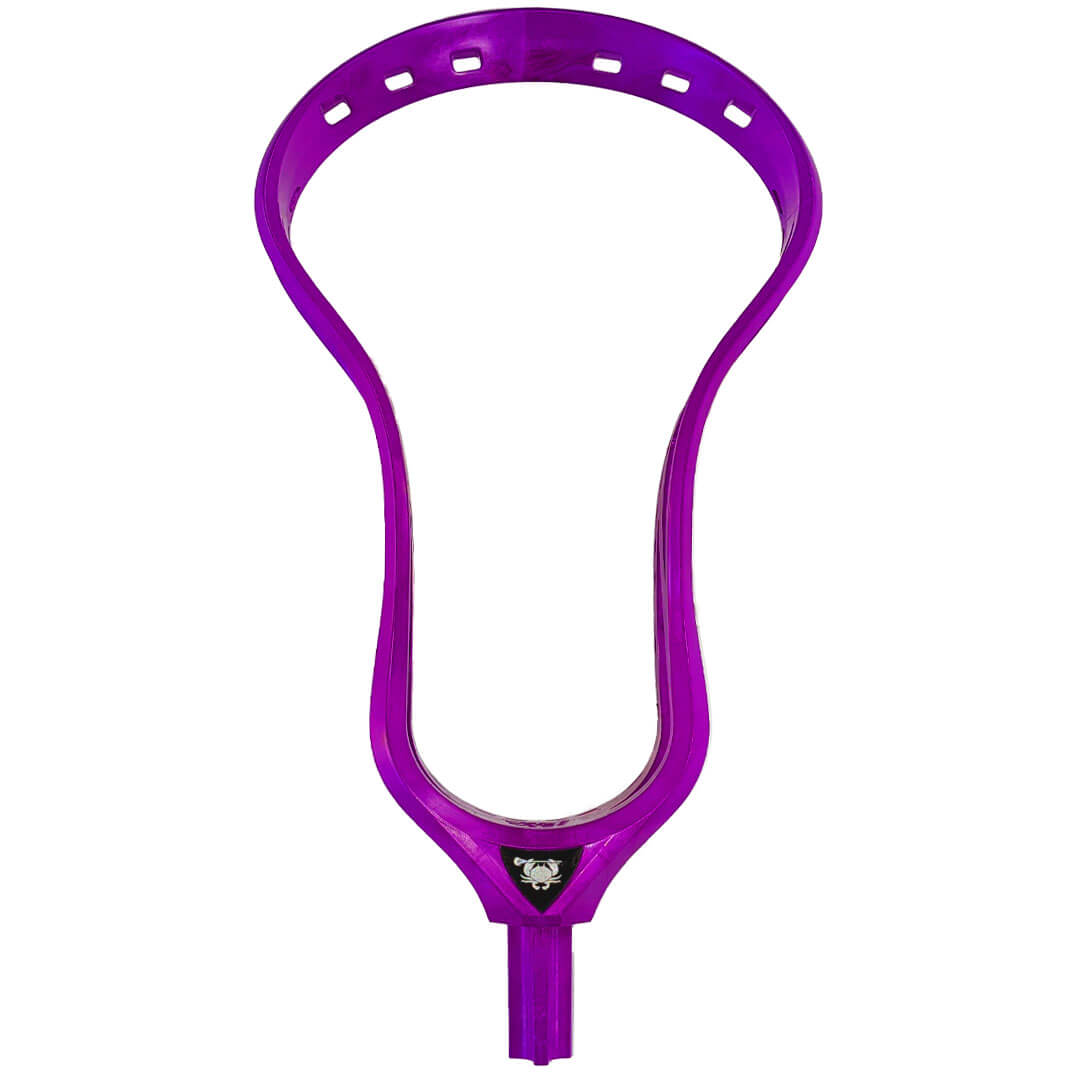 ECD Dyed Weapon X Lacrosse Head - Purple - Top String Lacrosse