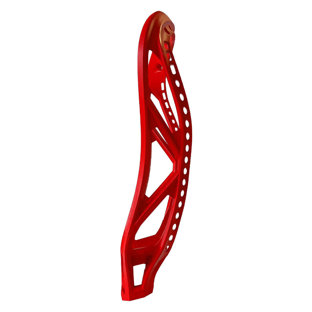 ECD Dyed Rebel Defense Lacrosse Head - Red | Top String Lacrosse