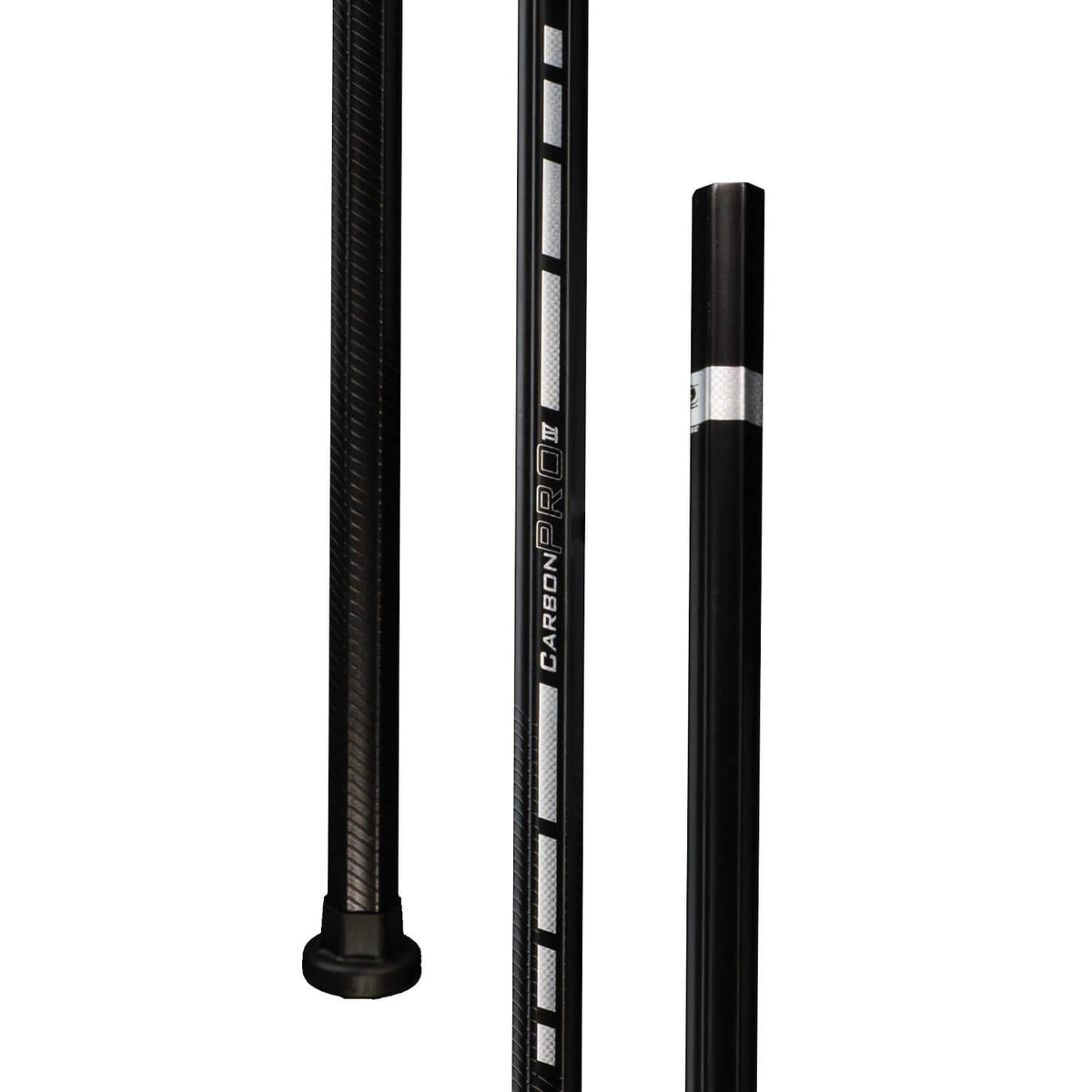 ECD Carbon Pro 4.0 Composite Defense Lacrosse Shaft Black | Top String Lacrosse
