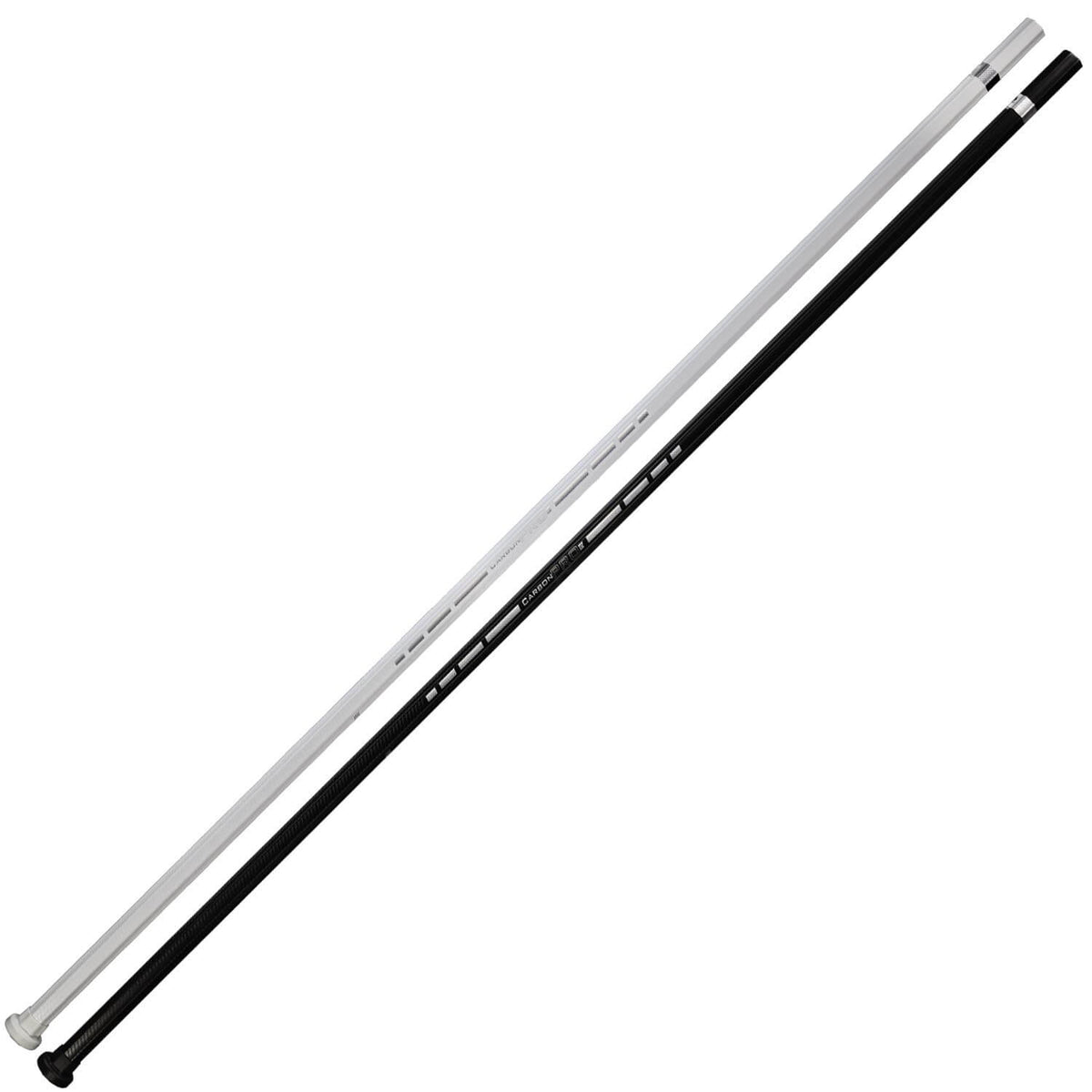 ECD Carbon Pro 4.0 Composite Defense Lacrosse Shaft Black and White | Top String Lacrosse