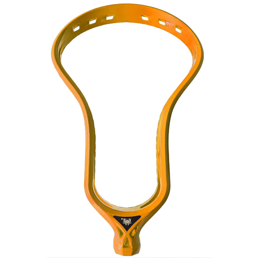 ECD Dyed Mirage 2.0 Lacrosse Head - Athletic Gold - Top String Lacrosse