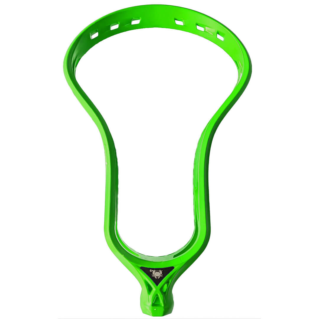 ECD Dyed Mirage 2.0 Lacrosse Head - Neon Green - Top String Lacrosse