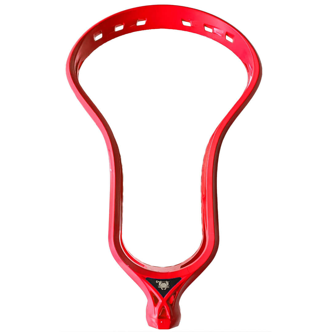 ECD Dyed Mirage 2.0 Lacrosse Head - Red - Top String Lacrosse