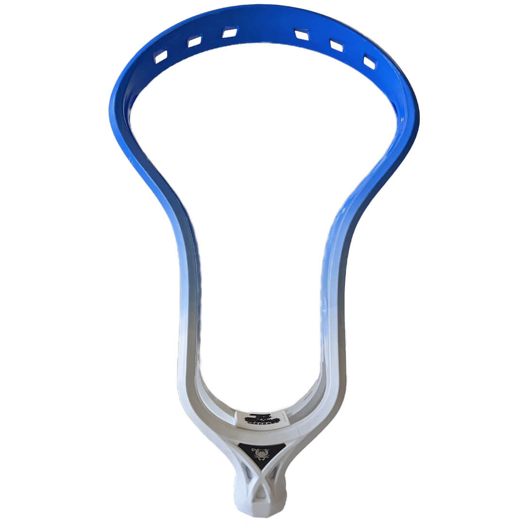 ECD Dyed Mirage 2.0 Lacrosse Head - Royal Blue - White Fade - Top String Lacrosse