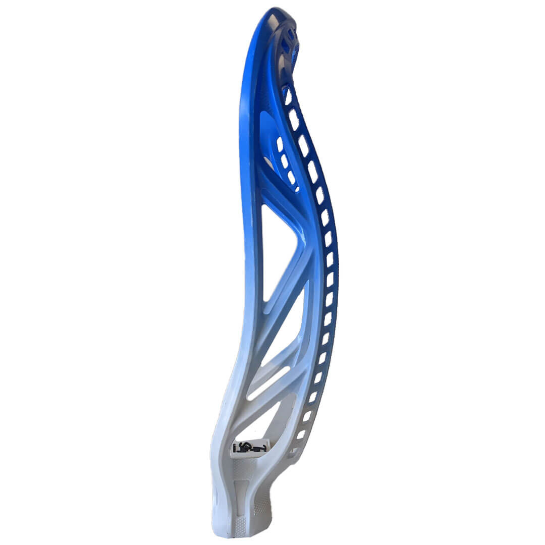 ECD Dyed Mirage 2.0 Lacrosse Head - Royal Blue - White Fade - Top String Lacrosse