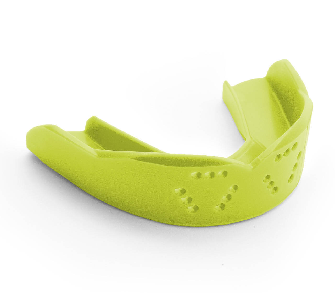 SISU 3D Custom Fit Youth Mouthguard - Neon Yellow | Top String Lacrosse