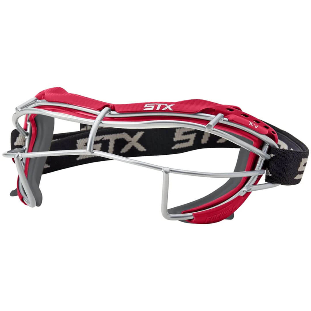 STX Focus XV-S Women's Lacrosse Eye Mask Goggle - Top String Lacrosse
