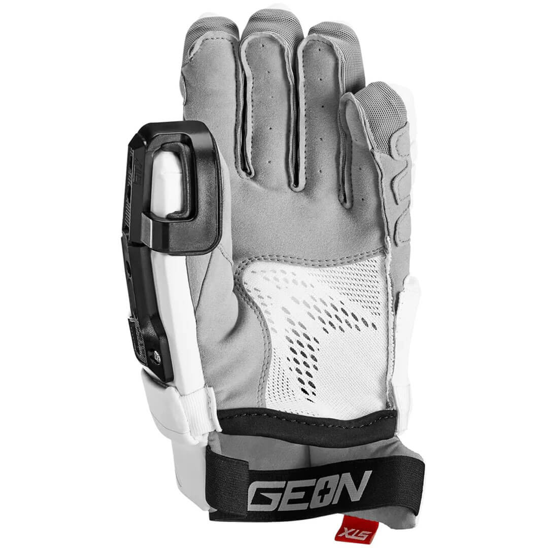 STX Surgeon RZR2 Lacrosse Goalie Gloves - Top String Lacrosse