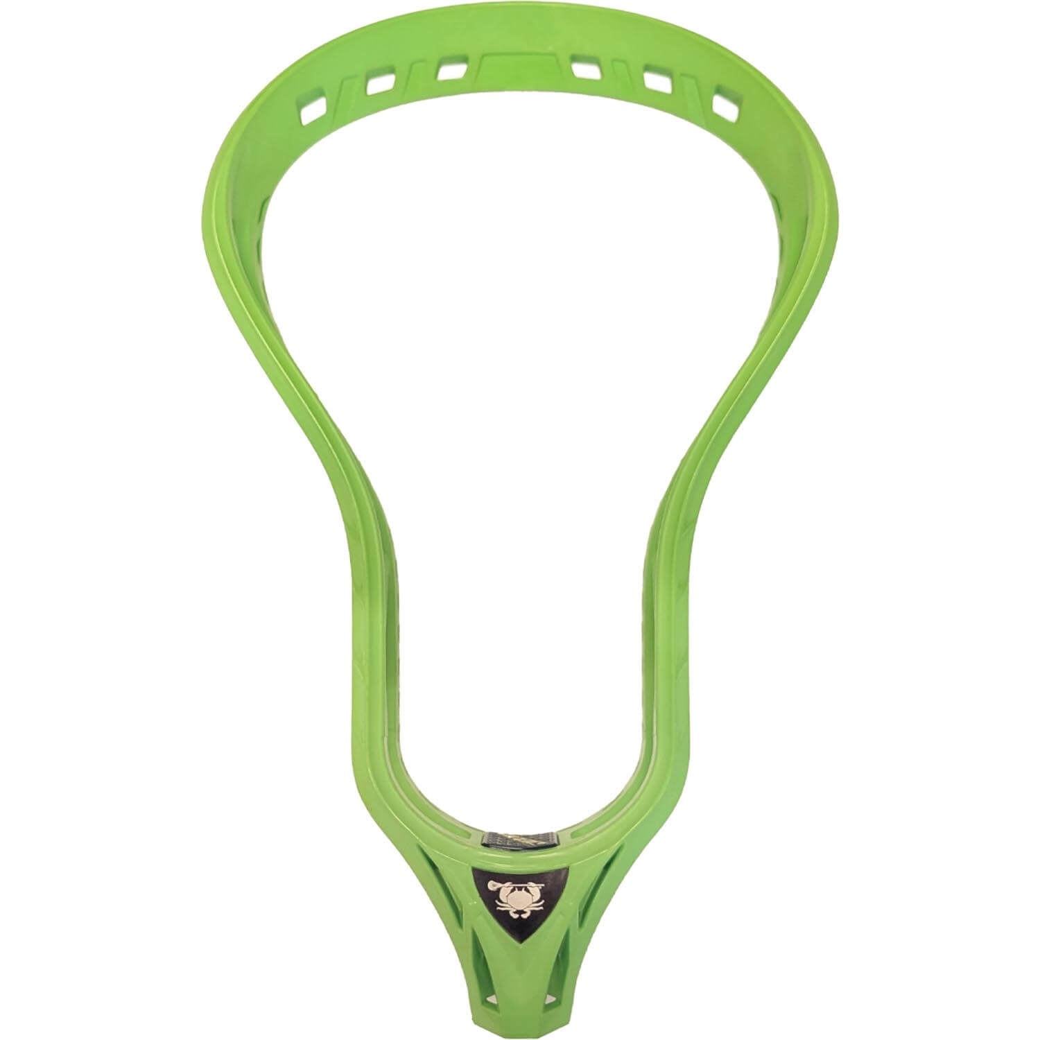 ECD Dyed Delta Lacrosse Head - Neon Green | Top String Lacrosse