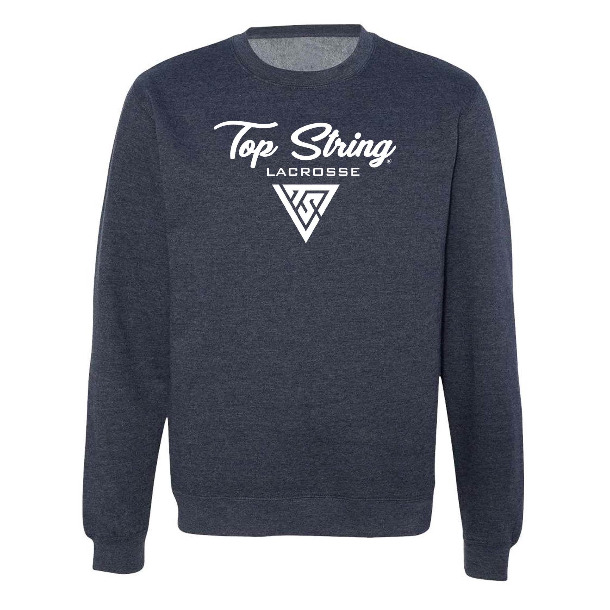 Top String Lacrosse 2.0 Crewneck Sweatshirt - Navy Blue  | Top String Lacrosse