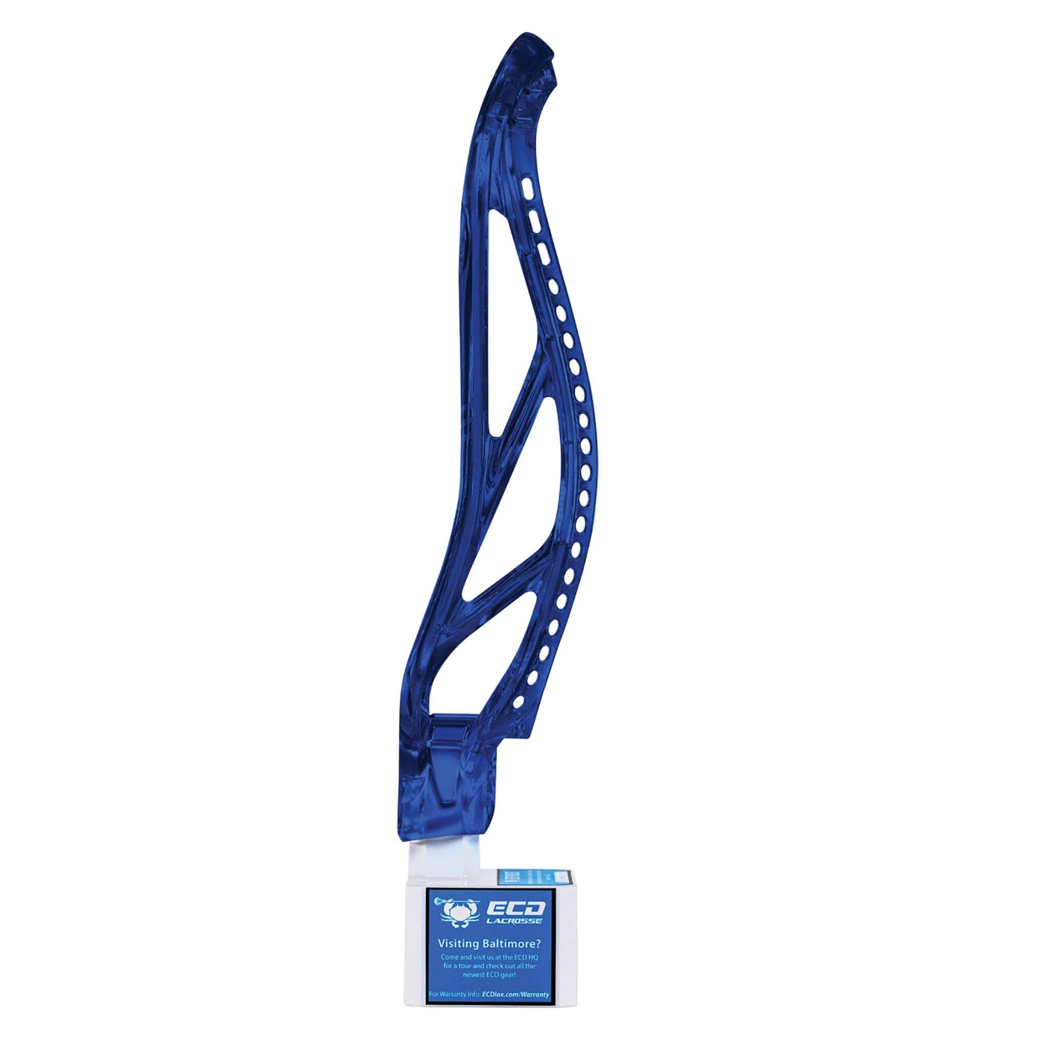 ECD Ion Lacrosse Head - Blue | Top String Lacrosse
