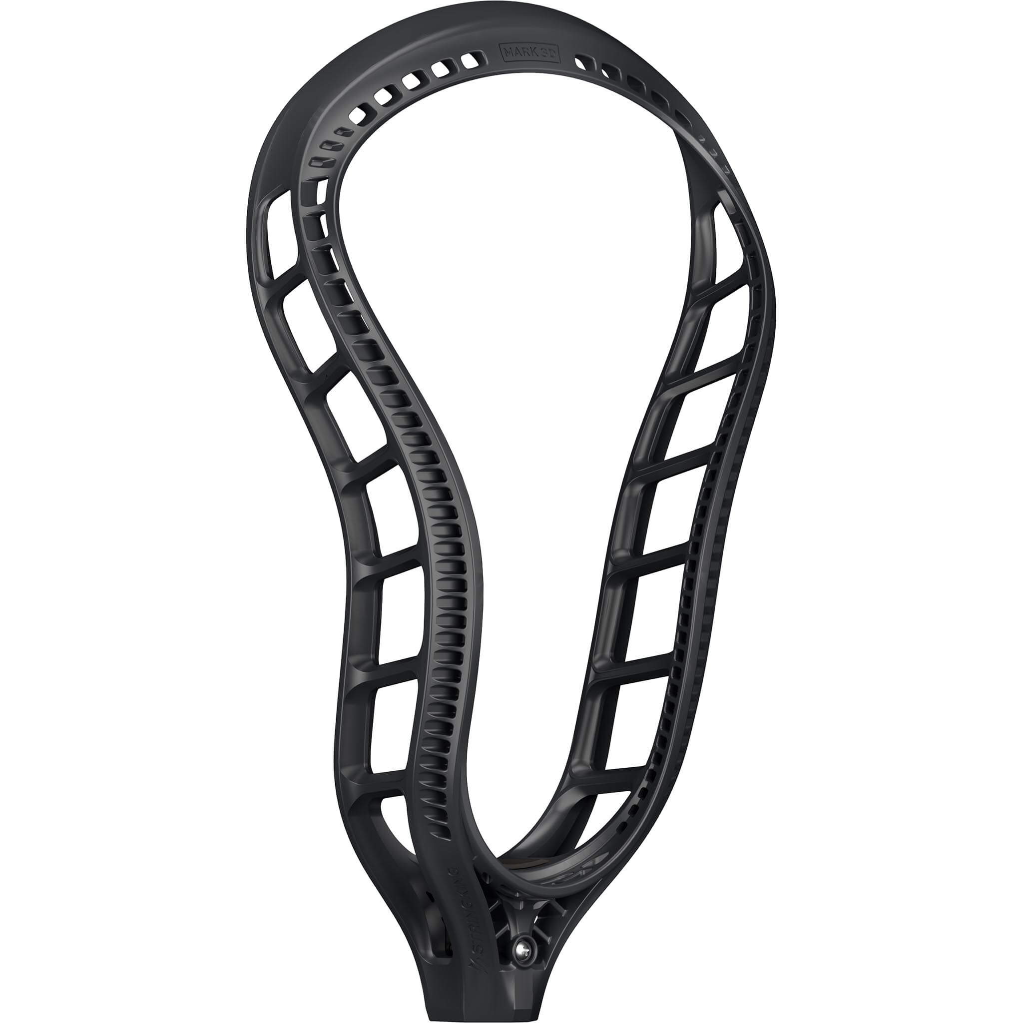 StringKing Mark 3D Lacrosse Head - Black | Top String Lacrosse