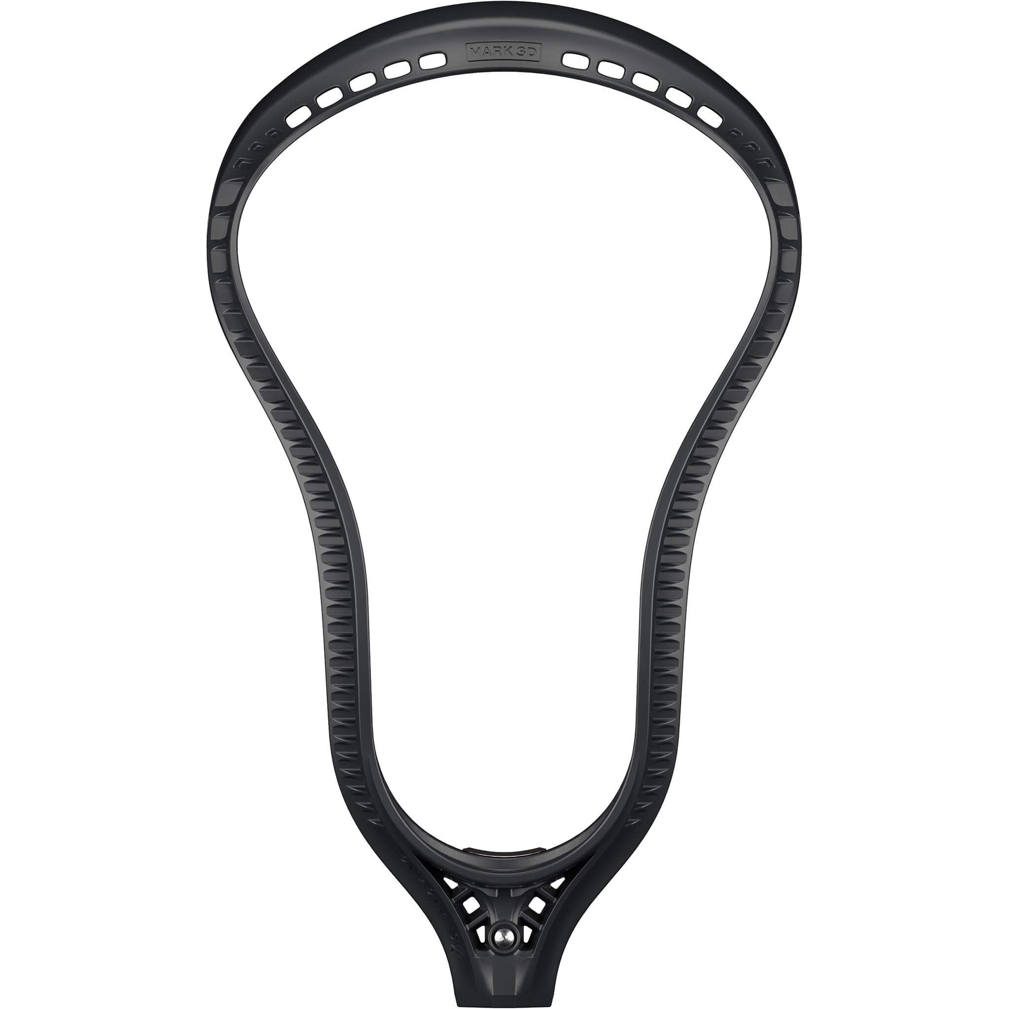 StringKing Mark 3D Lacrosse Head - Black | Top String Lacrosse