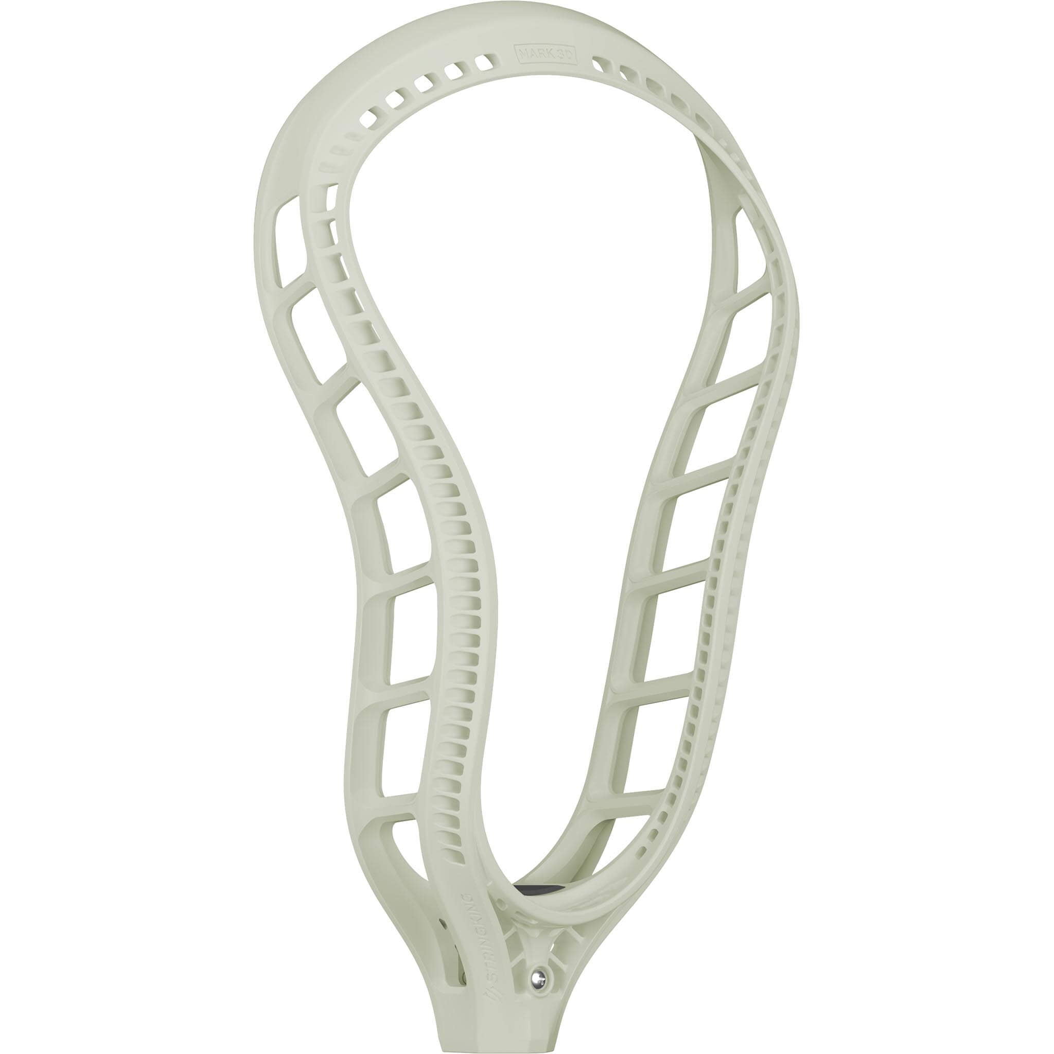 StringKing Mark 3D Lacrosse Head - Off-White | Top String Lacrosse