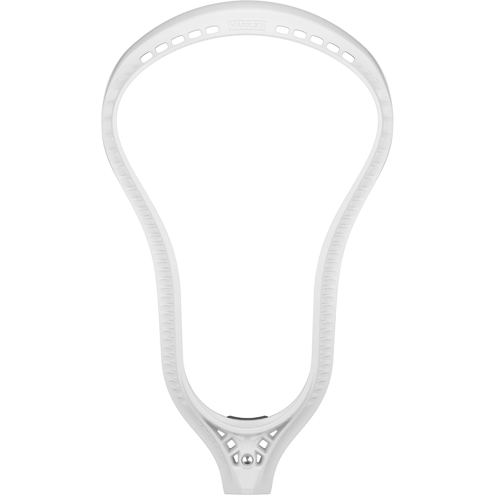 StringKing Mark 3D Lacrosse Head - White | Top String Lacrosse
