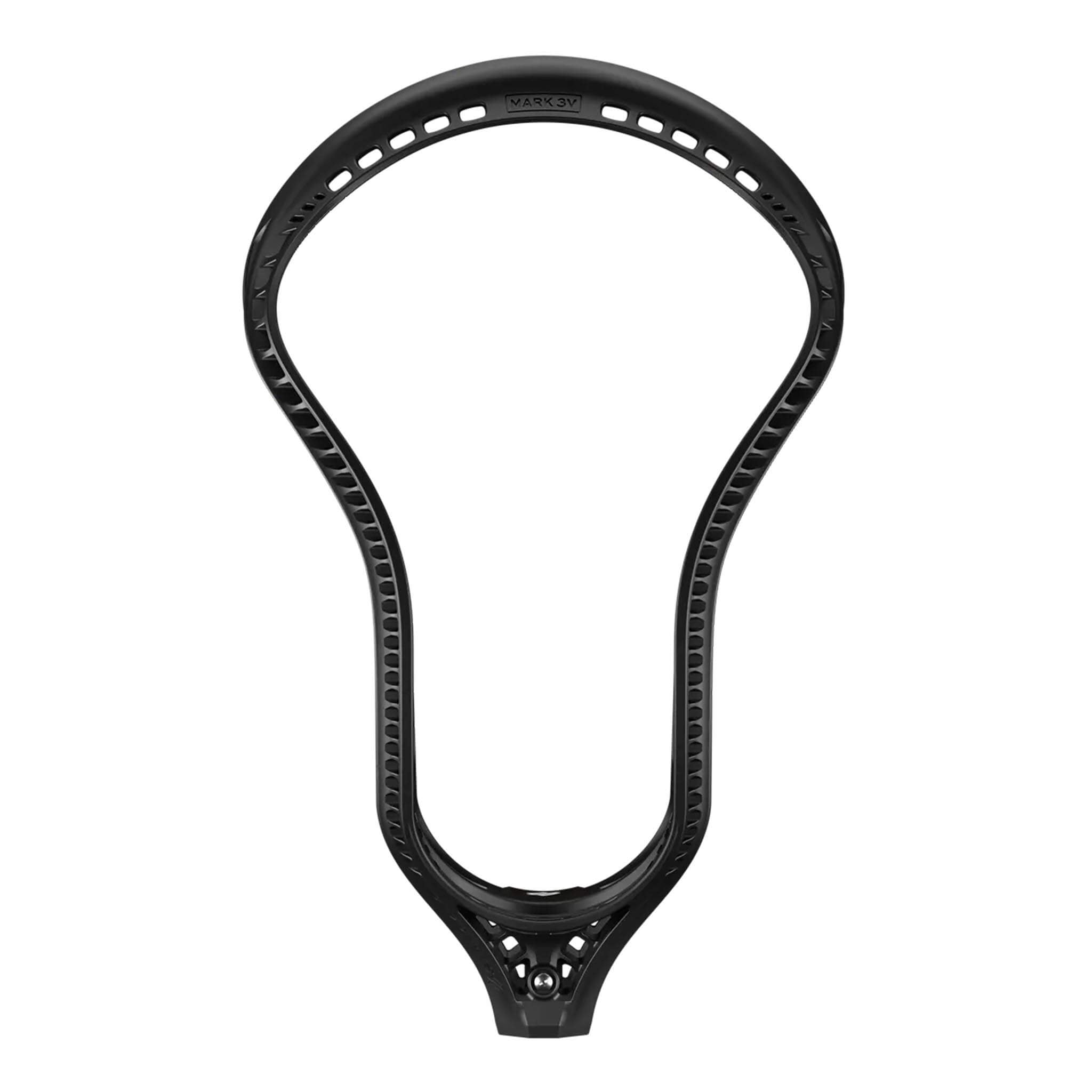 StringKing Mark 3V Lacrosse Head - Black | Top String Lacrosse