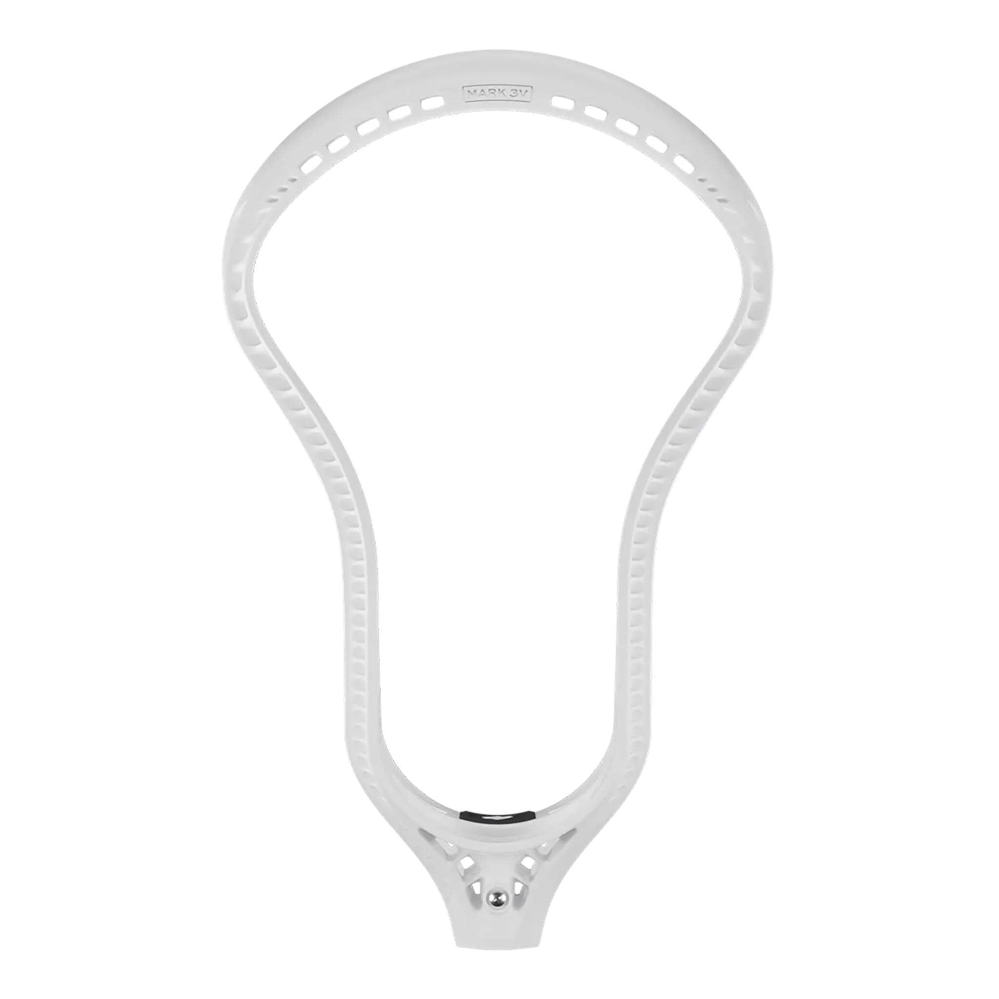 StringKing Mark 3V Lacrosse Head - White | Top String Lacrosse