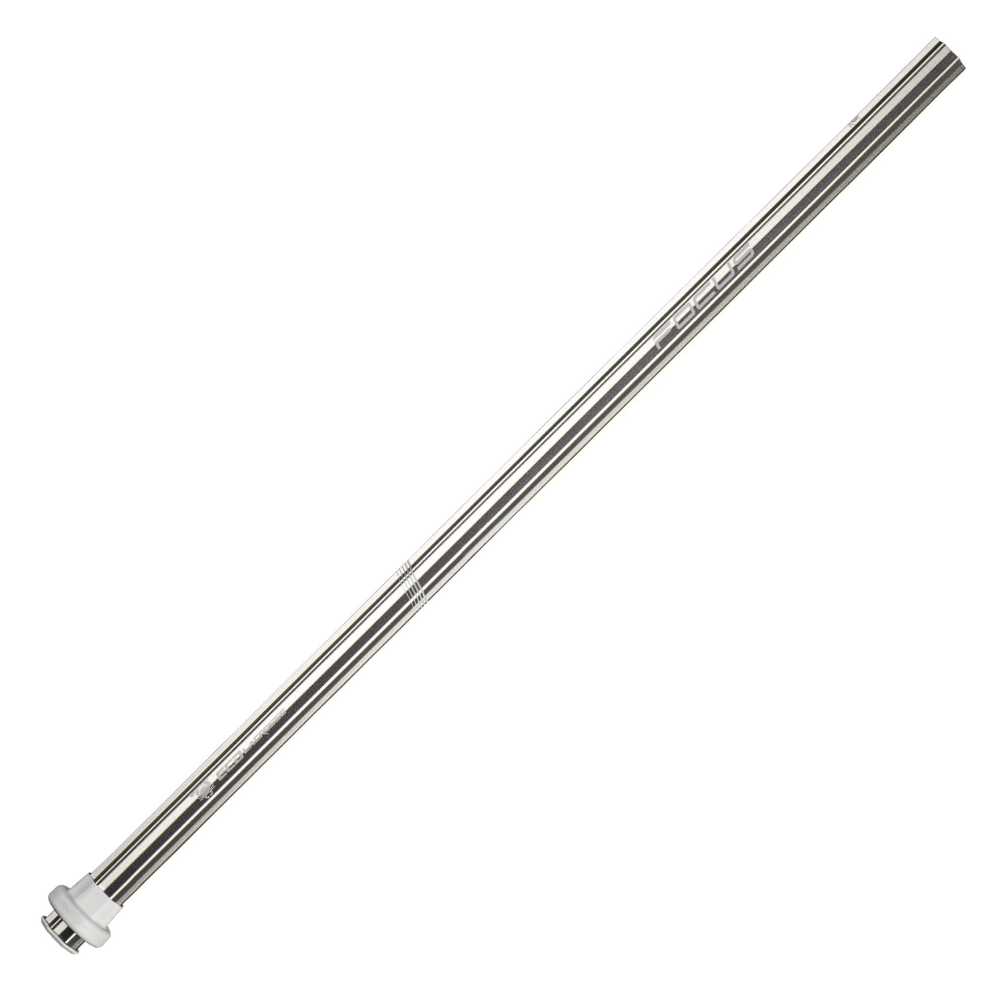 ECD Focus Sc-Ti Attack Lacrosse Shaft - Silver | Top String Lacrosse