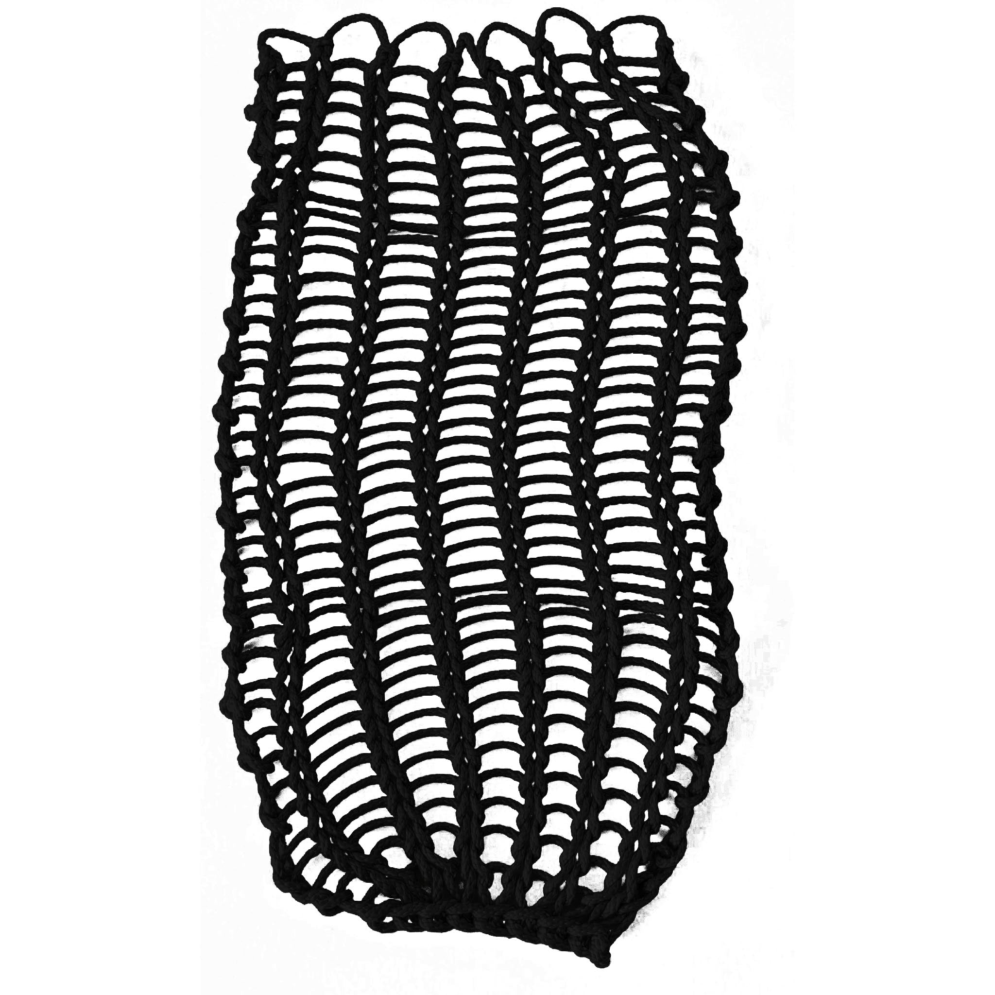 Armor Mesh Pegasus Lacrosse Mesh - Black | Top String Lacrosse
