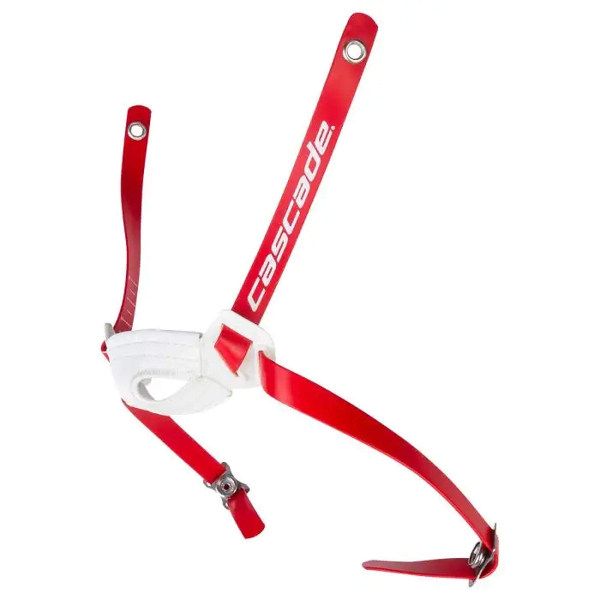 Cascade Z Lacrosse Helmet Chin Strap - Red | Top String Lacrosse