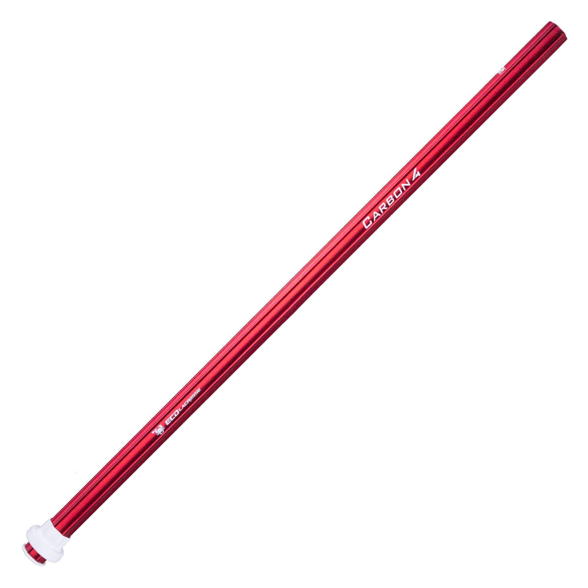 ECD Carbon 4.0 Composite Attack Lacrosse Shaft - Red | Top String Lacrosse