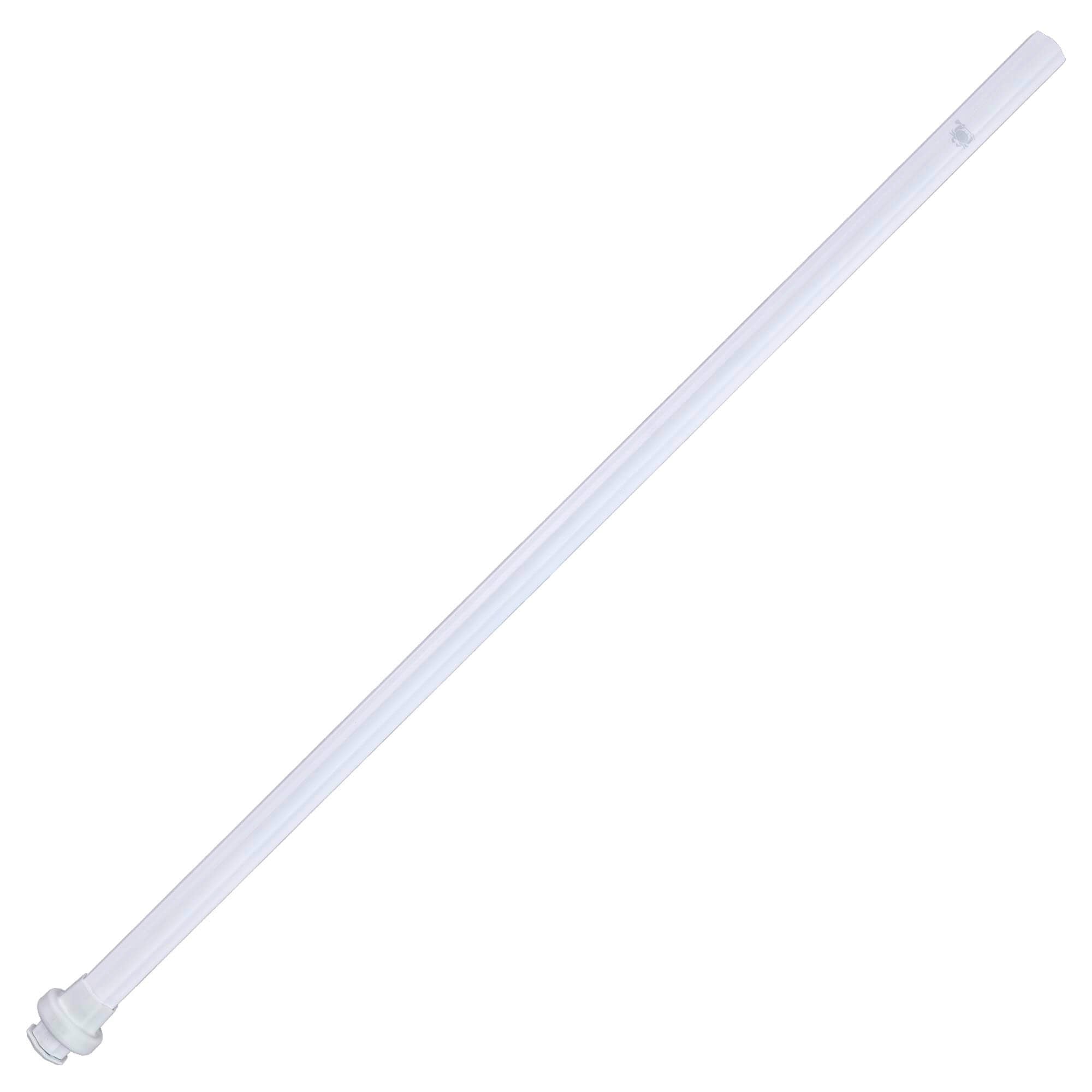 ECD Carbon 4.0 Composite Attack Lacrosse Shaft - White | Top String Lacrosse