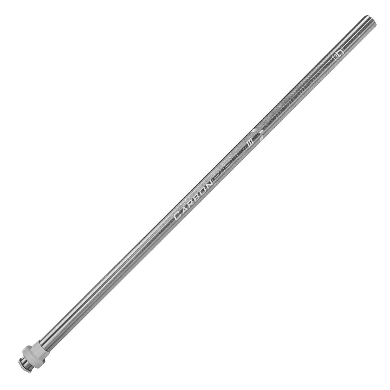 ECD Carbon Pro 3.0 Chrome - Speed Composite Attack Lacrosse Shaft - Silver | Top String Lacrosse