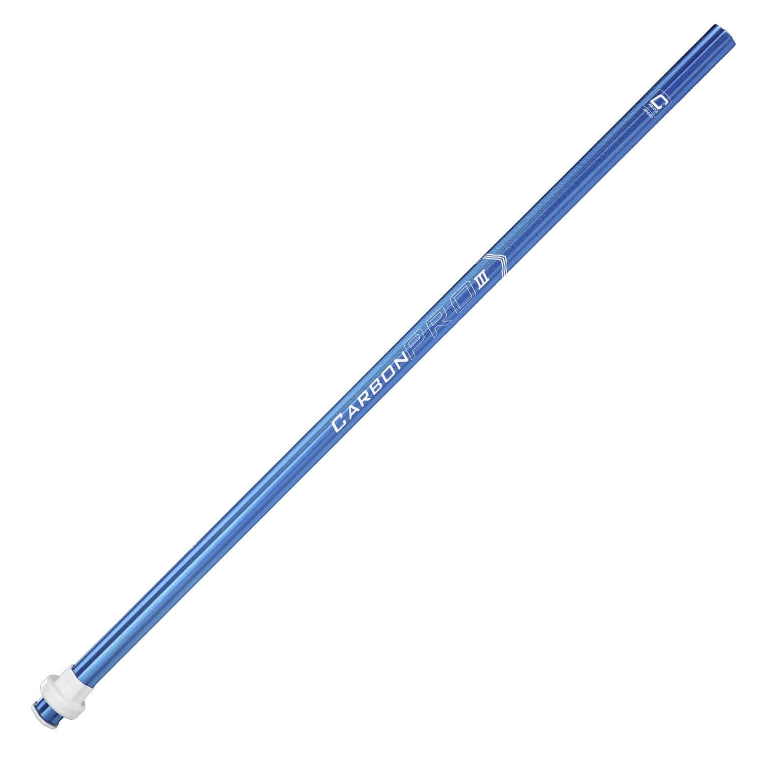 ECD Carbon Pro 3.0 Chrome - Speed Composite Attack Lacrosse Shaft - ECD Blue | Top String Lacrosse