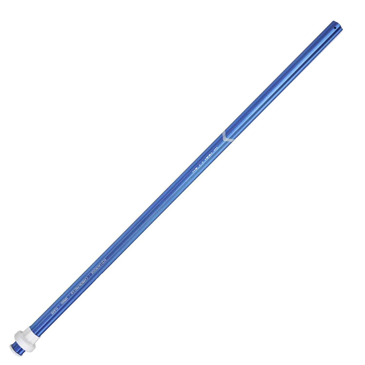 ECD Carbon Pro 3.0 Chrome - Speed Composite Attack Lacrosse Shaft - ECD Blue | Top String Lacrosse
