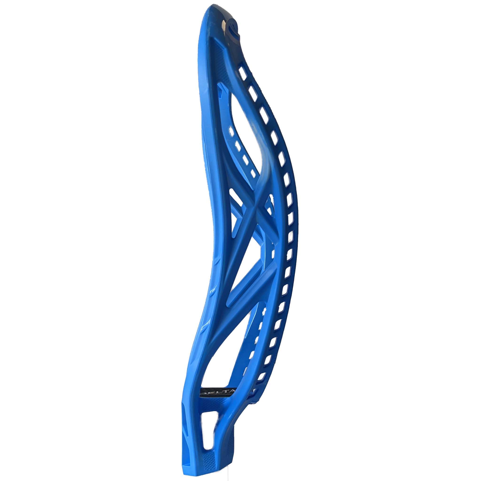 ECD Dyed Delta Lacrosse Head - Carolina Blue | Top String Lacrosse