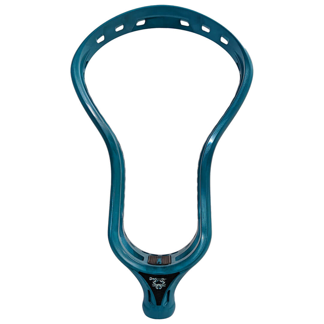 ECD Dyed DNA 2.0 Lacrosse Head - Blue - Top String Lacrosse