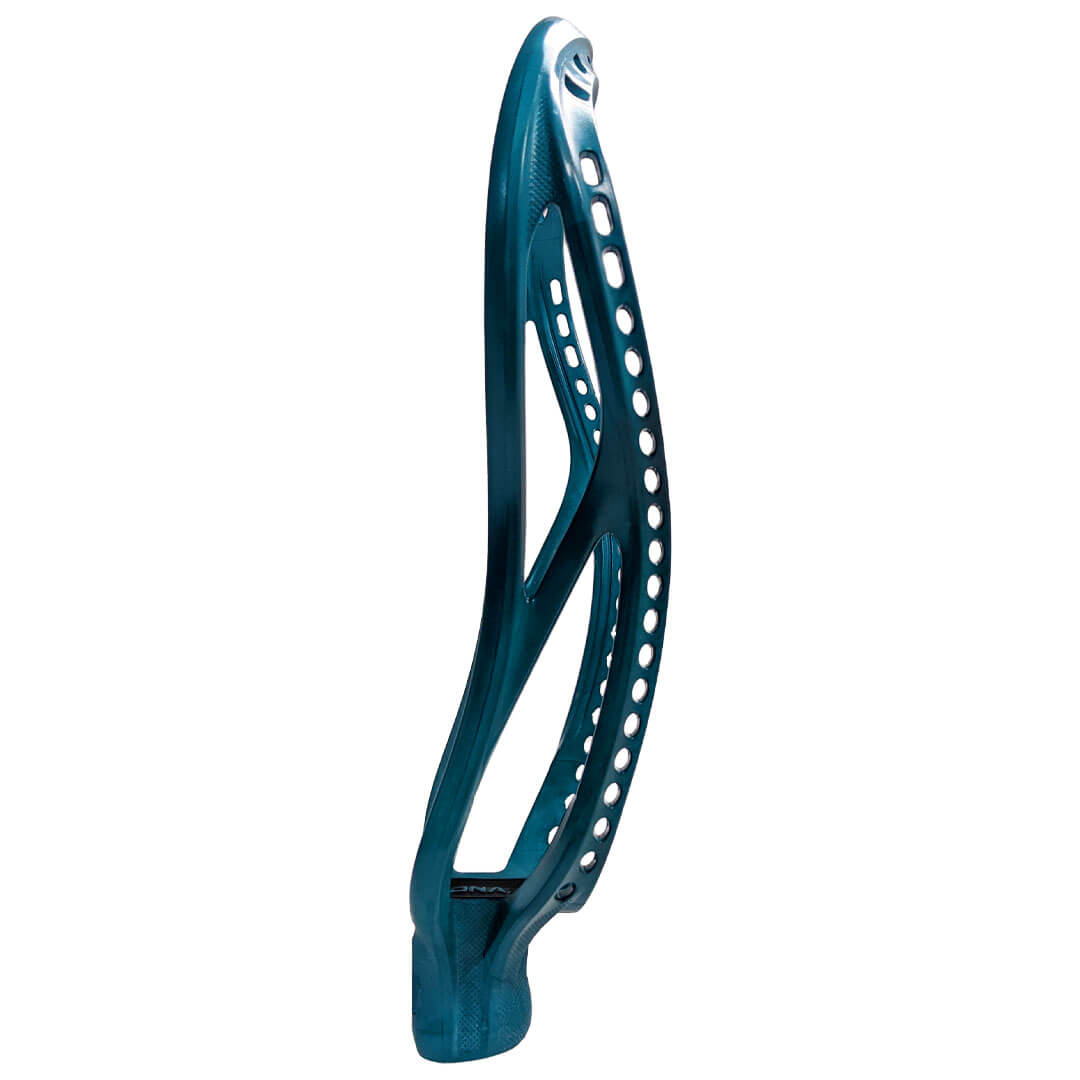 ECD Dyed DNA 2.0 Lacrosse Head - Blue - Top String Lacrosse