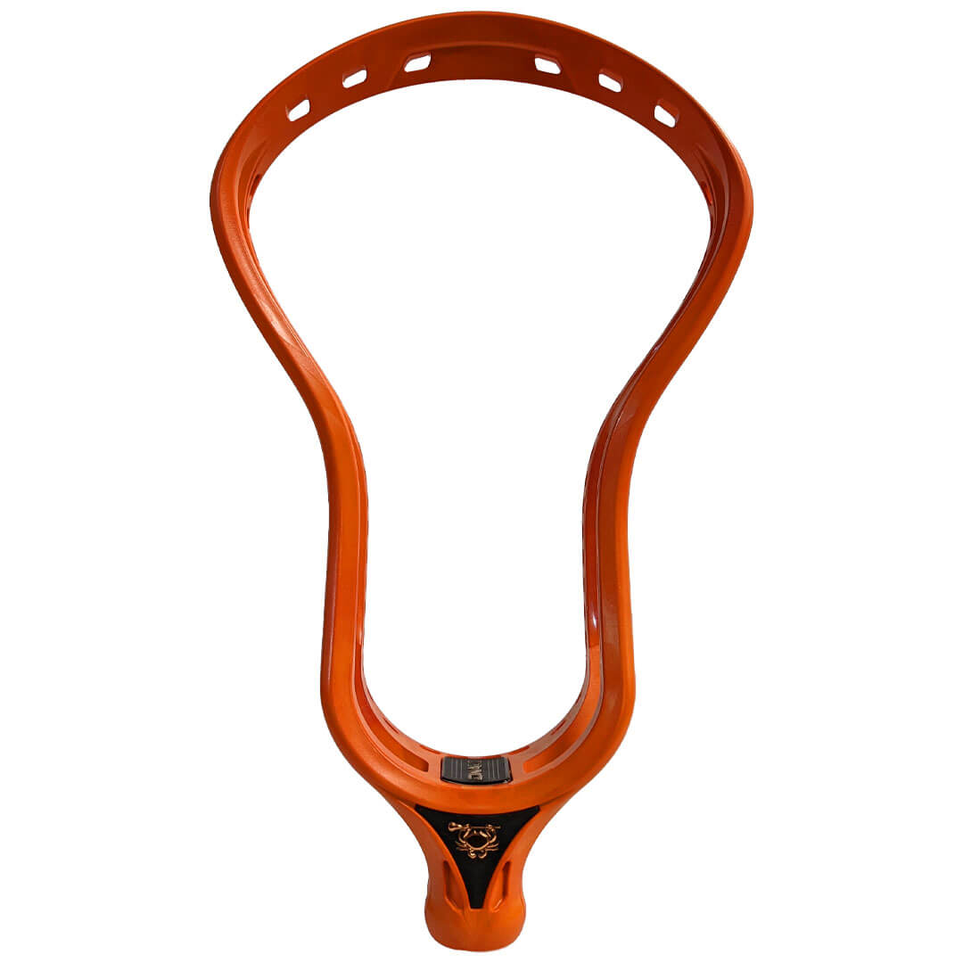 ECD Dyed DNA 2.0 Lacrosse Head - Orange - Top String Lacrosse