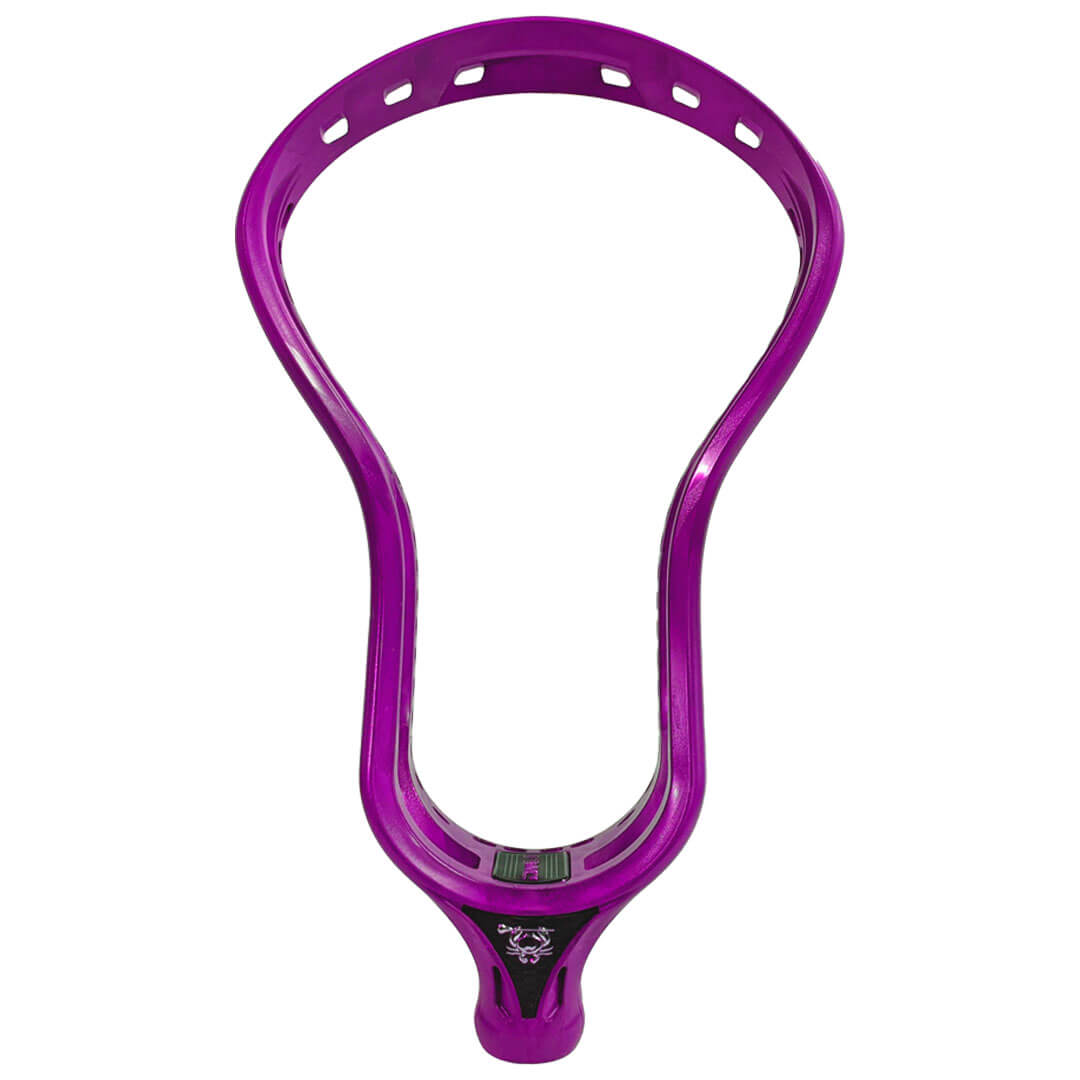 ECD Dyed DNA 2.0 Lacrosse Head - Purple - Top String Lacrosse