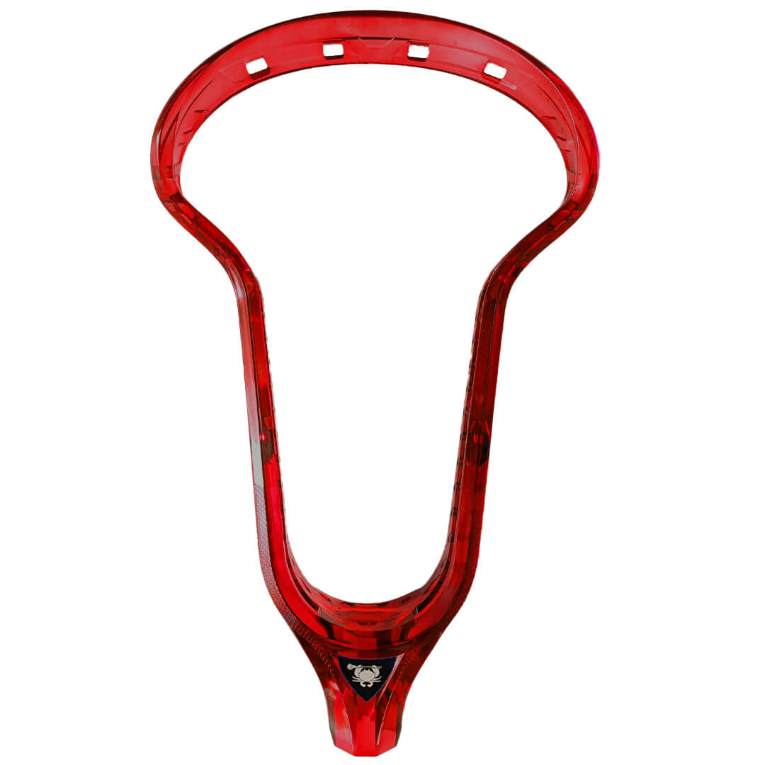 ECD Dyed Infinity Pro Women's Lacrosse Head - Red - Top String Lacrosse