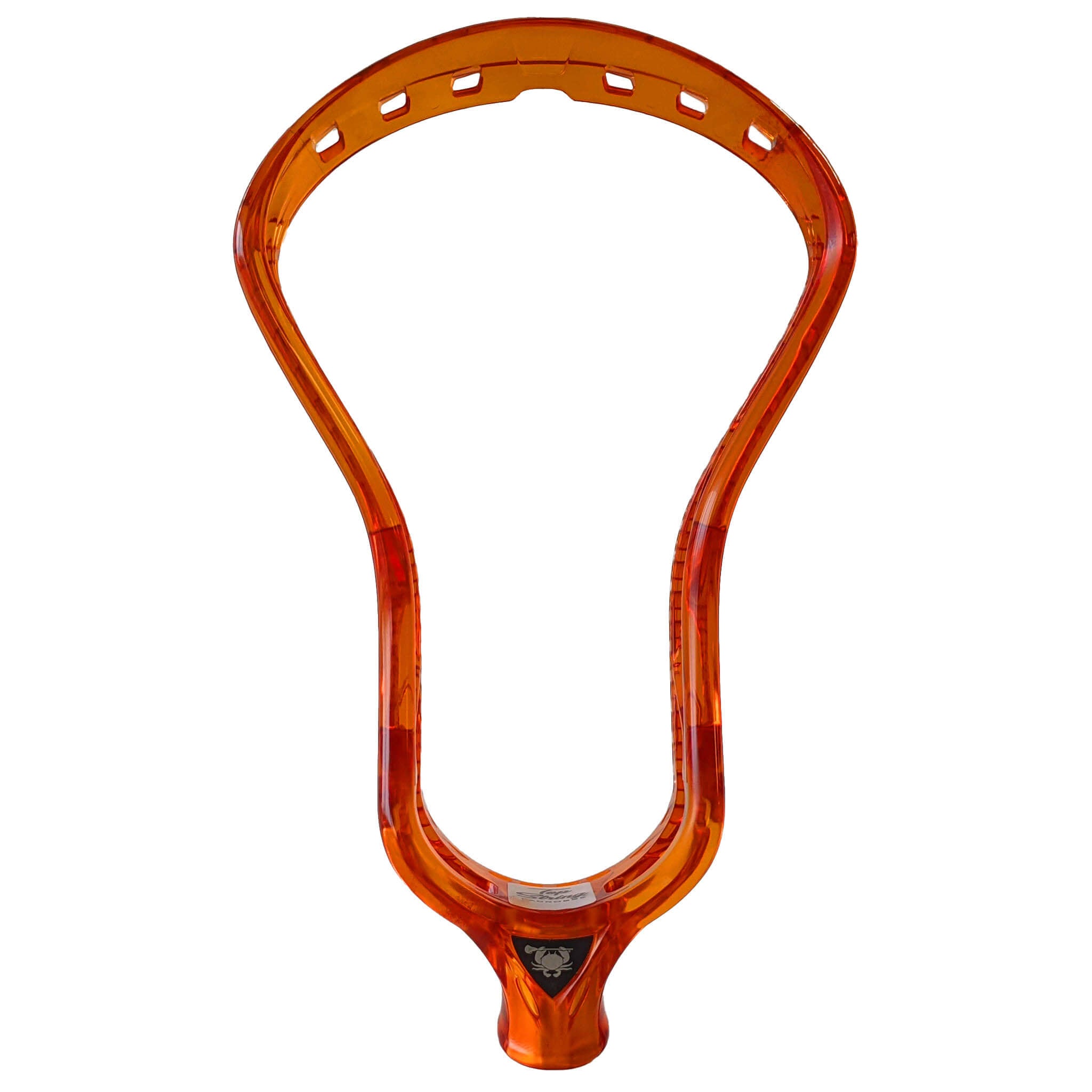 ECD Dyed Ion Lacrosse Head - Orange - Top String Lacrosse